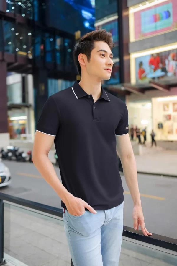 Áo Polo nam Thanh Xuân chất liệu vải thun lạnh cao cấp